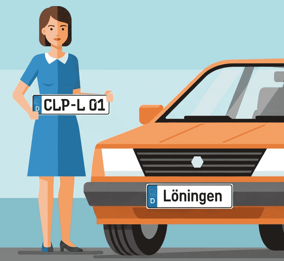 Wunschkennzeichen für Löningen