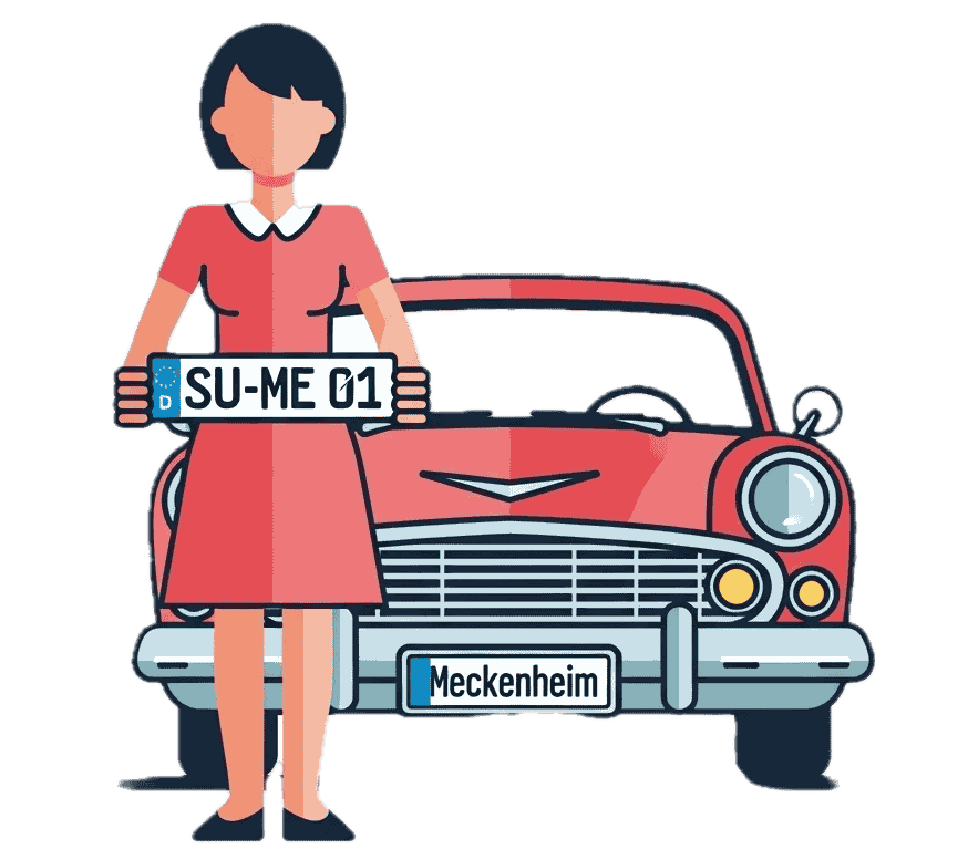 Wunschkennzeichen für Meckenheim