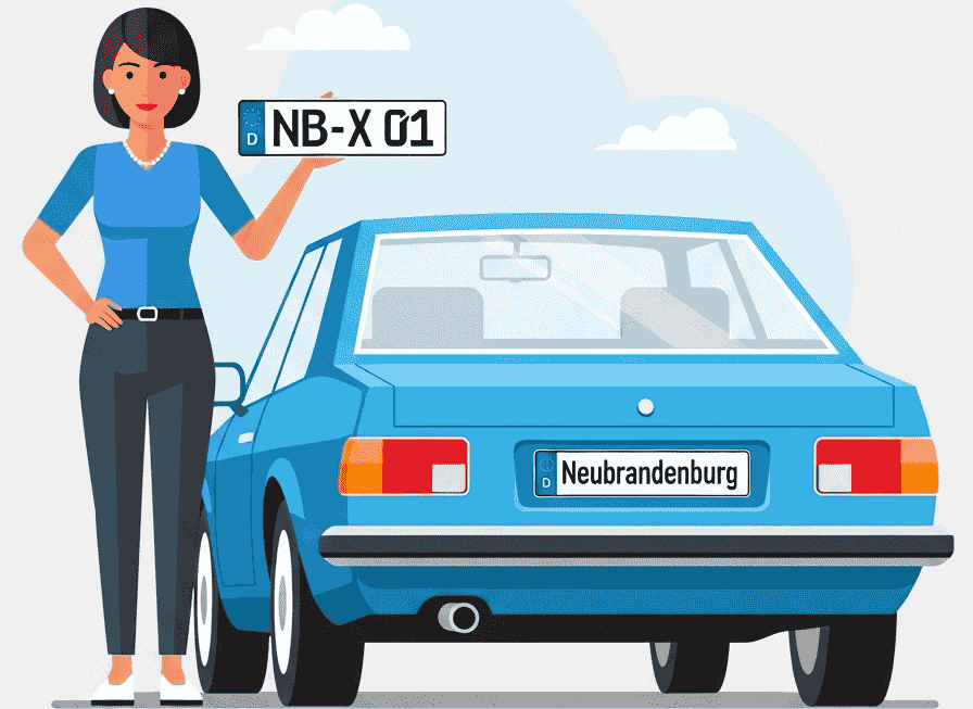 Wunschkennzeichen für Neubrandenburg