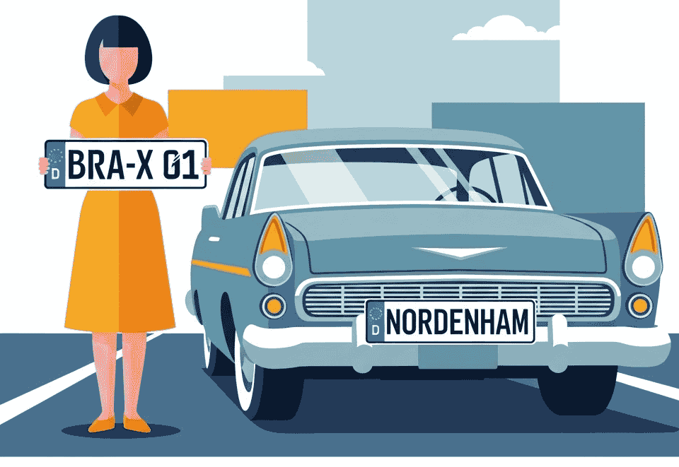 Wunschkennzeichen für Nordenham