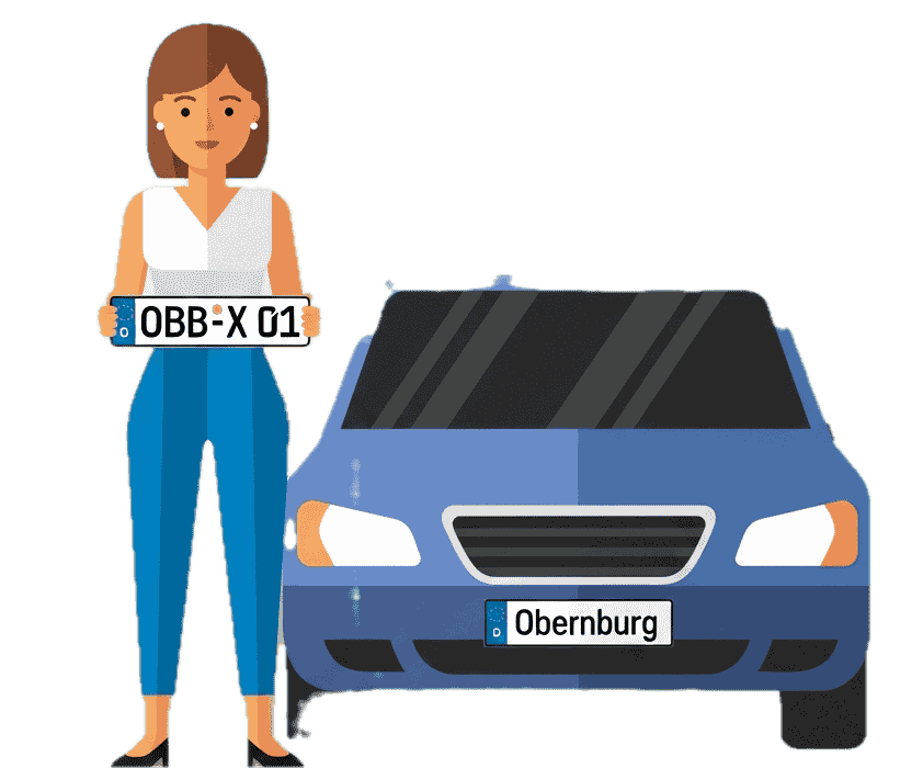 Wunschkennzeichen für Obernburg