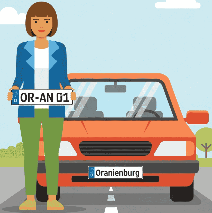 Wunschkennzeichen für Oranienburg