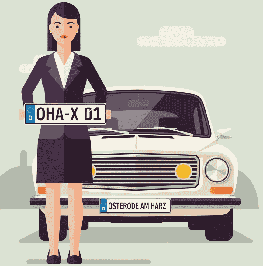 Wunschkennzeichen für Osterode am Harz