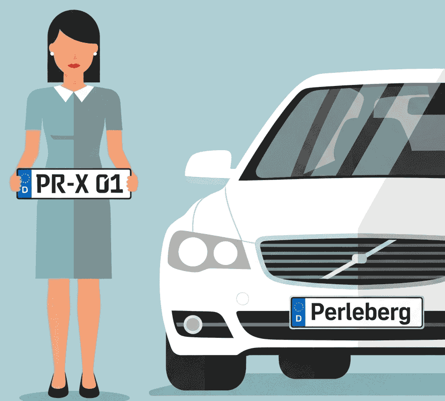 Wunschkennzeichen für Perleberg