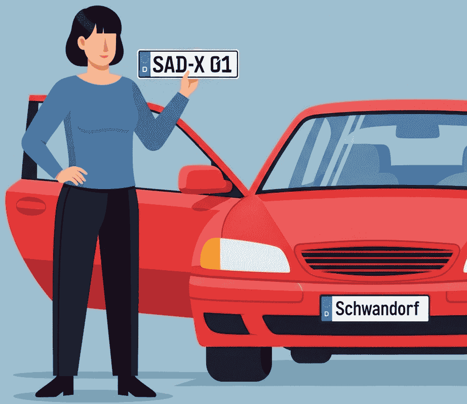 Wunschkennzeichen für Schwandorf