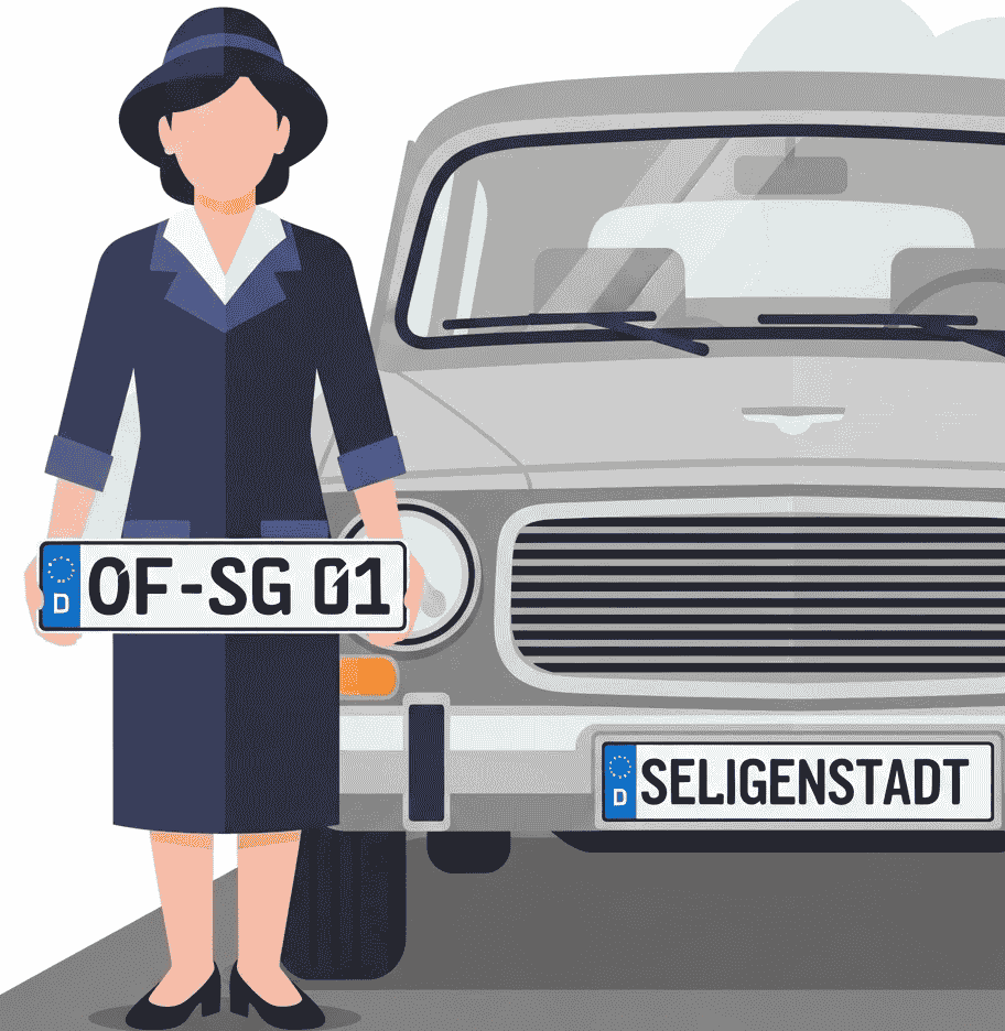 Wunschkennzeichen für Seligenstadt