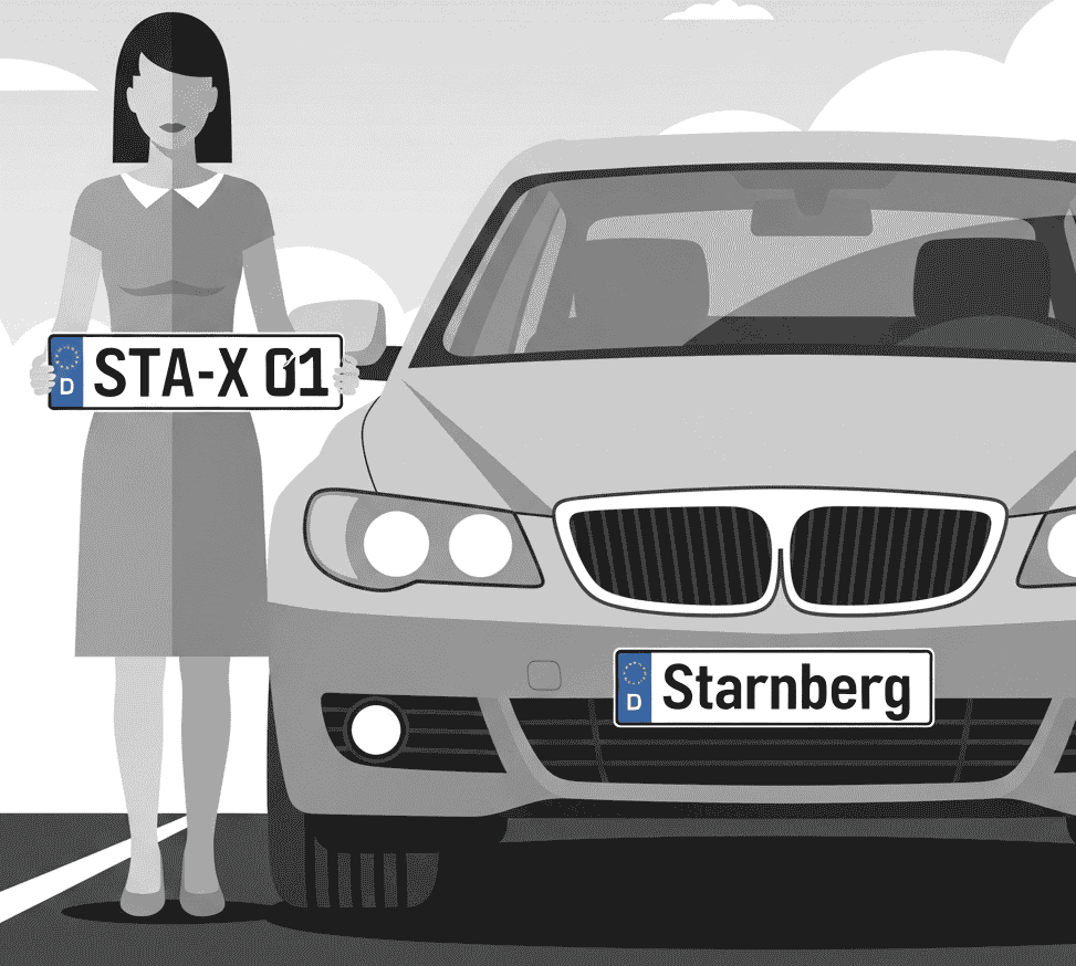 Wunschkennzeichen für Starnberg