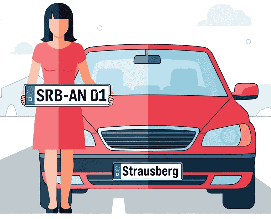 Wunschkennzeichen für Strausberg