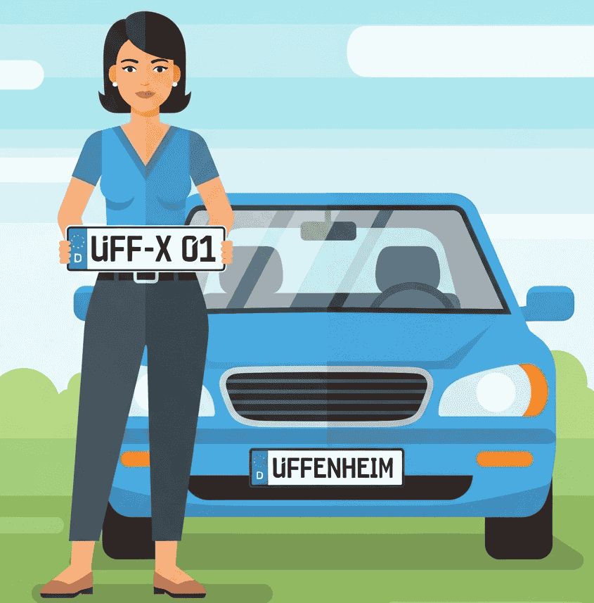 Wunschkennzeichen für Uffenheim