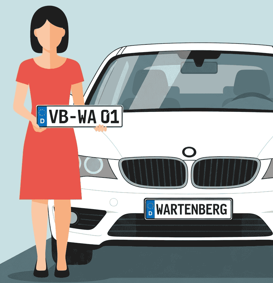 Wunschkennzeichen für Wartenberg