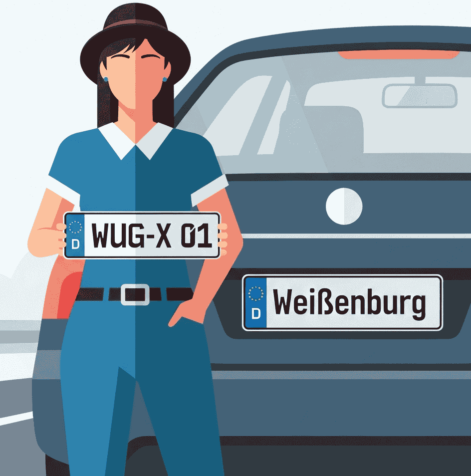 Wunschkennzeichen für Weißenburg