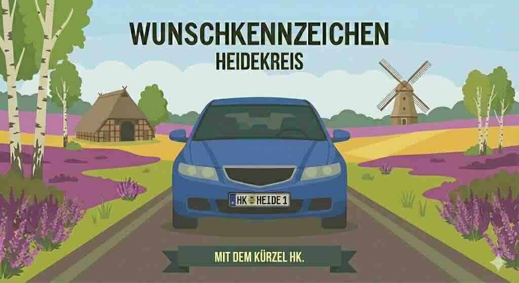 Wunschkennzeichen im Heidekreis