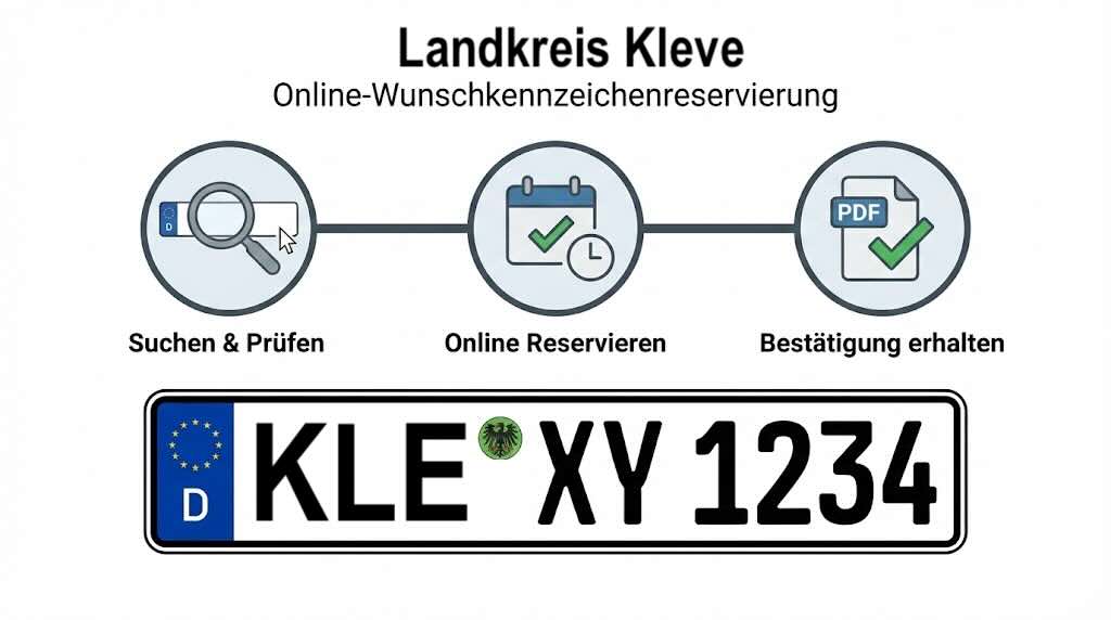 Wunschkennzeichen im Kreis Kleve