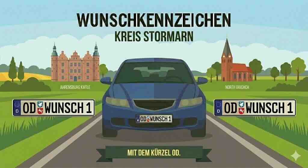 Wunschkennzeichen im Kreis Stormarn
