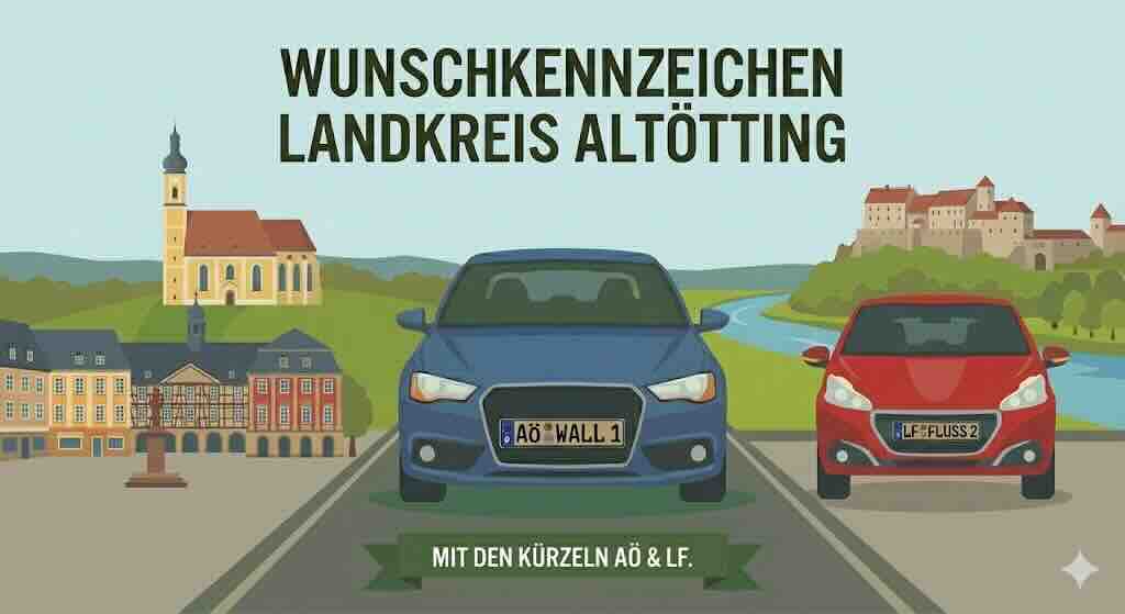 Wunschkennzeichen im Landkreis Altötting