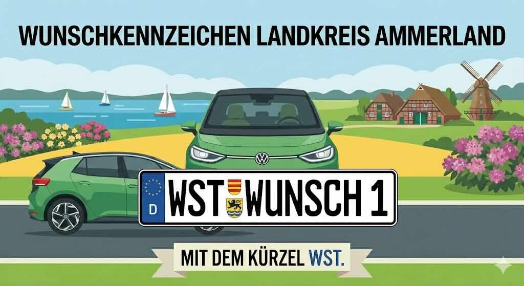 Wunschkennzeichen im Landkreis Ammerland