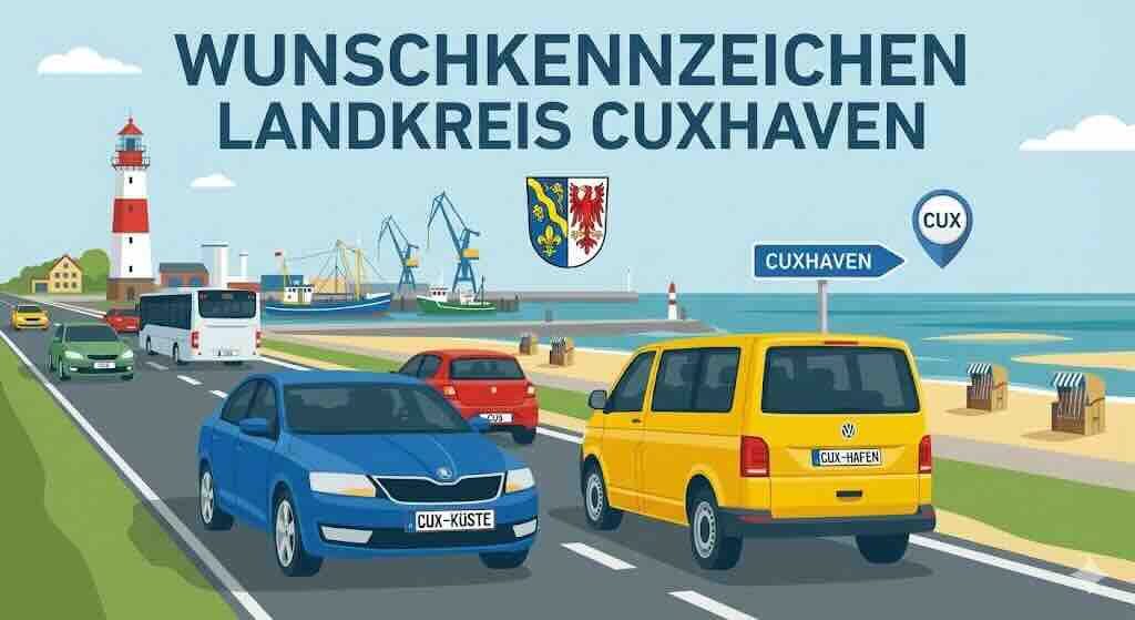 Wunschkennzeichen im Landkreis Cuxhaven