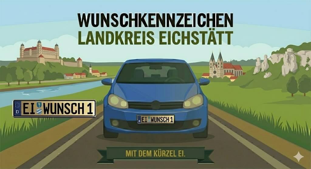 Wunschkennzeichen im Landkreis Eichstätt