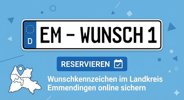 Wunschkennzeichen im Landkreis Emmendingen