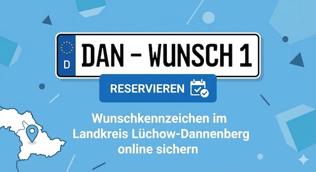Wunschkennzeichen im Landkreis Lüchow-Dannenberg