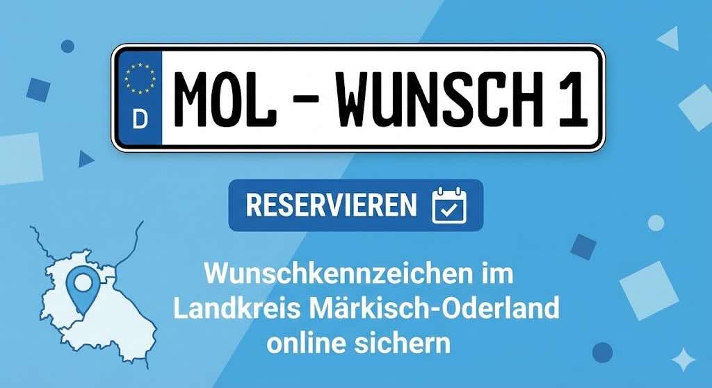 Wunschkennzeichen im Landkreis Märkisch-Oderland