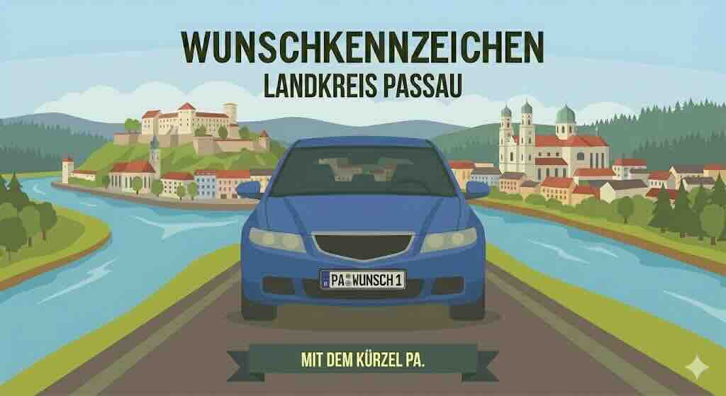Wunschkennzeichen im Landkreis Passau