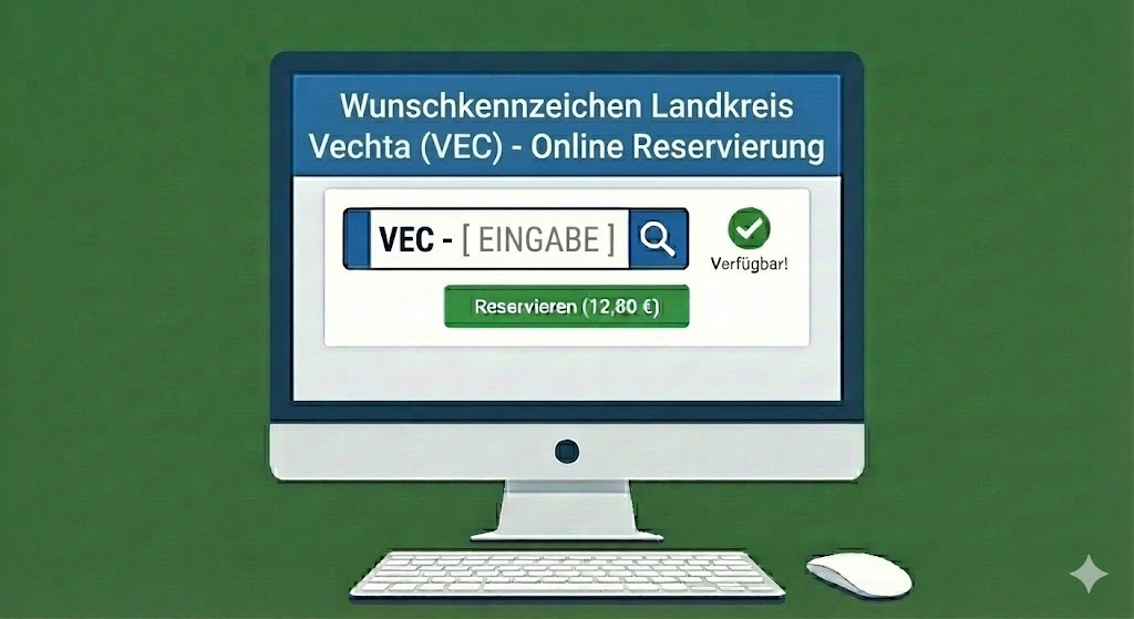 Wunschkennzeichen im Landkreis Vechta