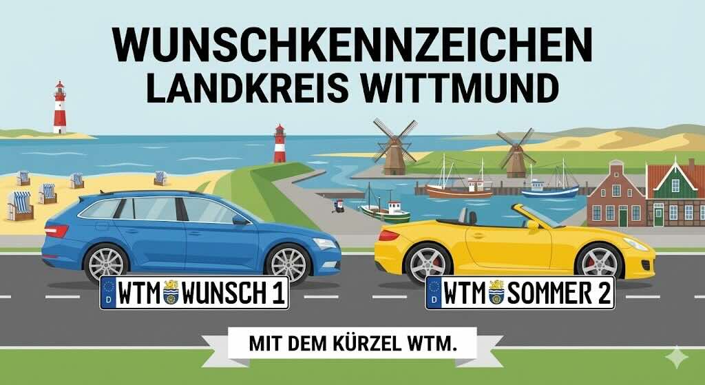 Wunschkennzeichen im Landkreis Wittmund
