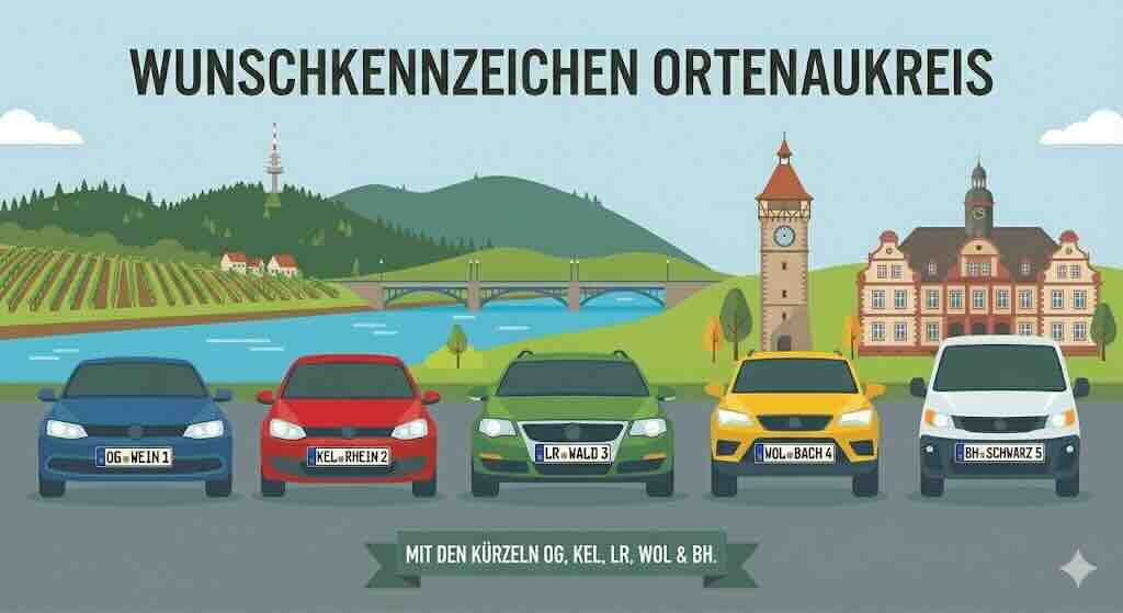 Wunschkennzeichen im Ortenaukreis