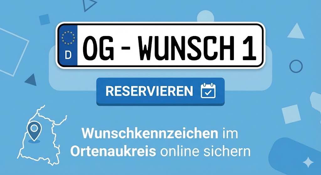 Wunschkennzeichen im Ortenaukreis