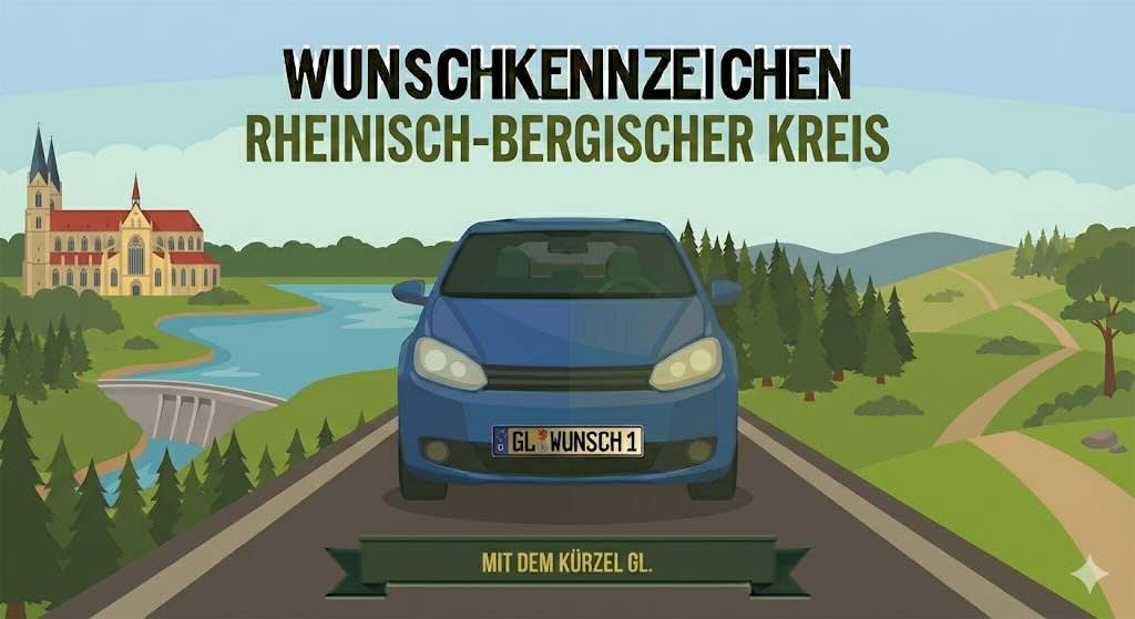 Wunschkennzeichen im Rheinisch-Bergischer Kreis