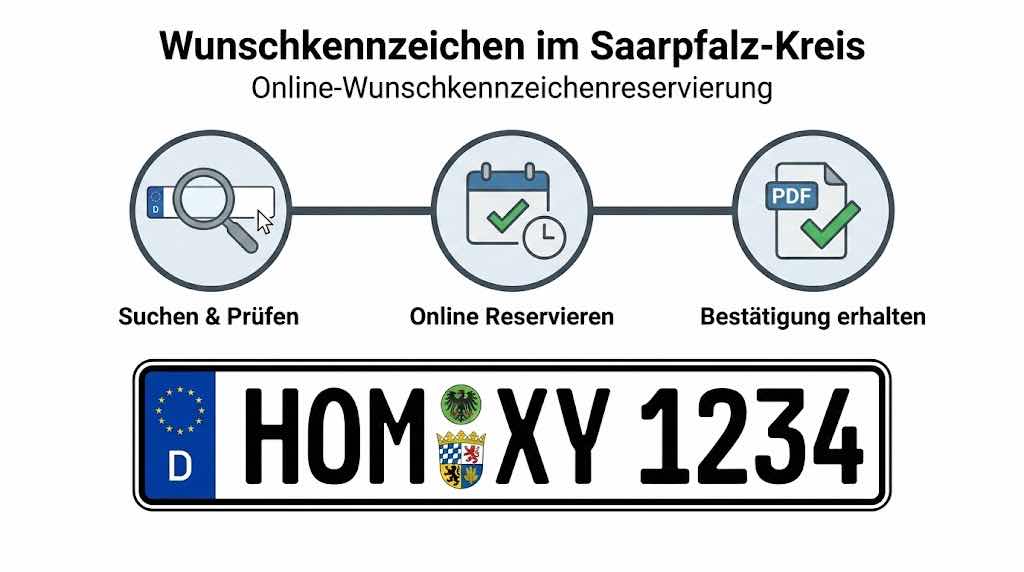 Wunschkennzeichen im Saarpfalz-Kreis