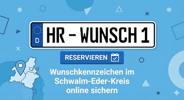 Wunschkennzeichen im Schwalm-Eder-Kreis