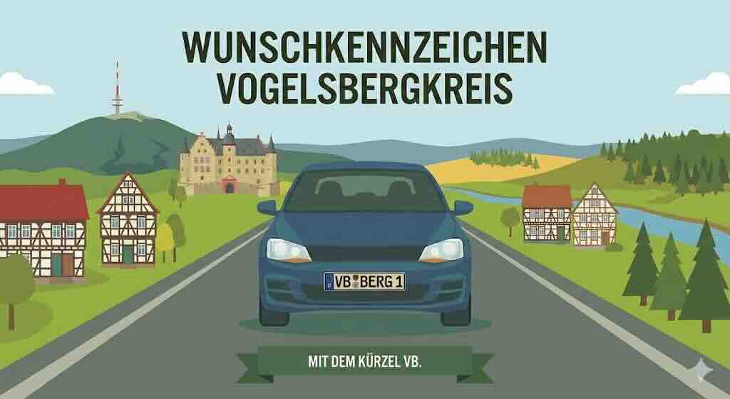 Wunschkennzeichen im Vogelsbergkreis
