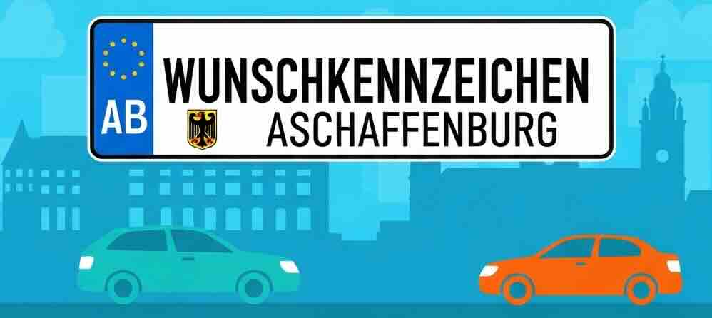 Wunschkennzeichen in Aschaffenburg