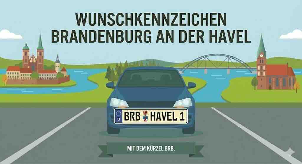 Wunschkennzeichen in Brandenburg an der Havel