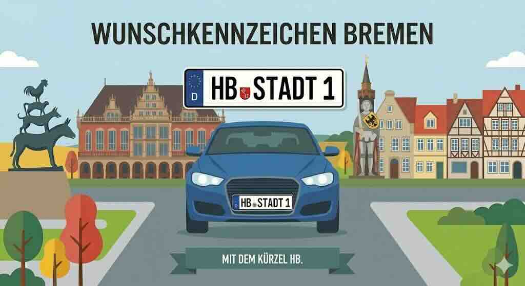 Wunschkennzeichen in Bremen