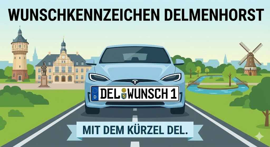 Wunschkennzeichen in Delmenhorst