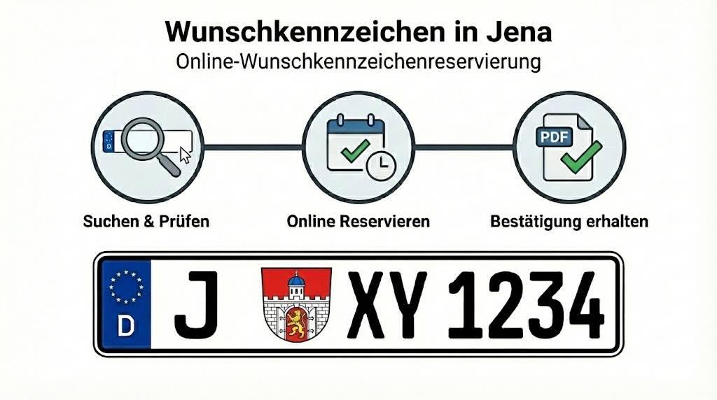 Wunschkennzeichen in Jena