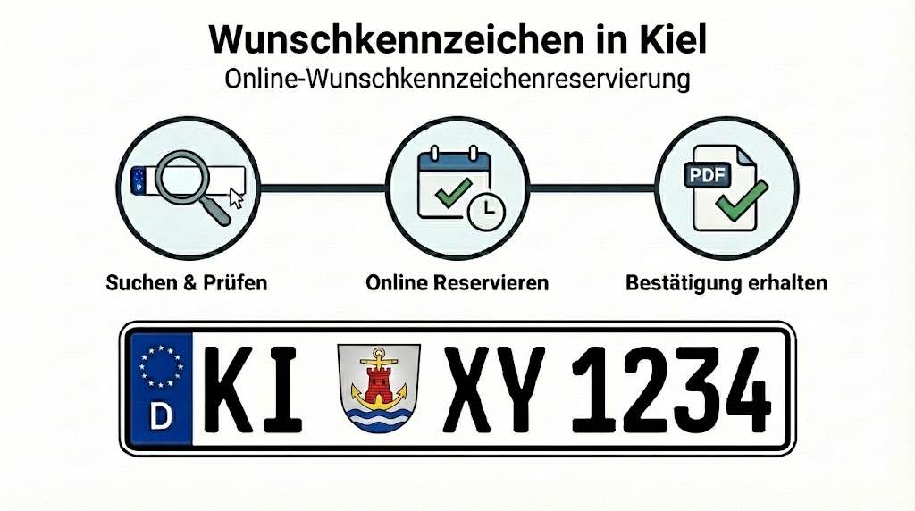 Wunschkennzeichen in Kiel