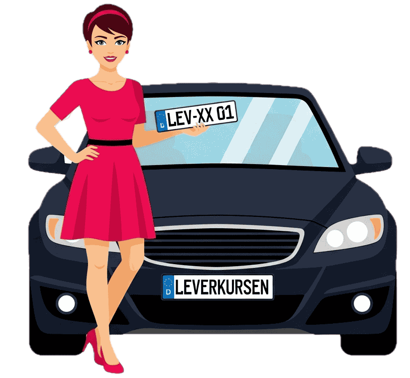 Wunschkennzeichen in Leverkusen