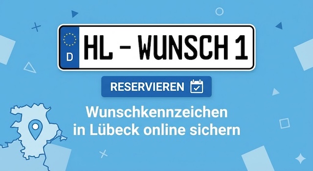 Wunschkennzeichen in Lübeck
