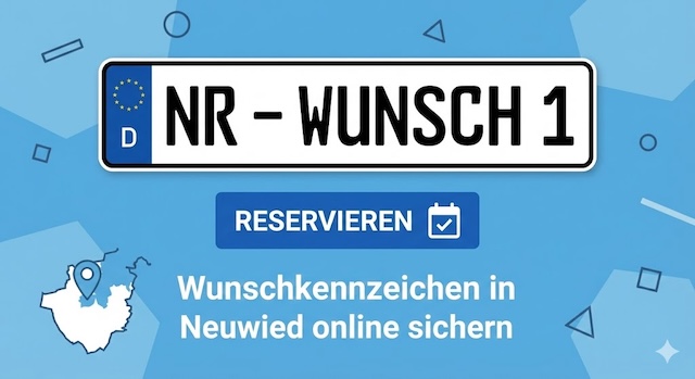 Wunschkennzeichen in Neuwied