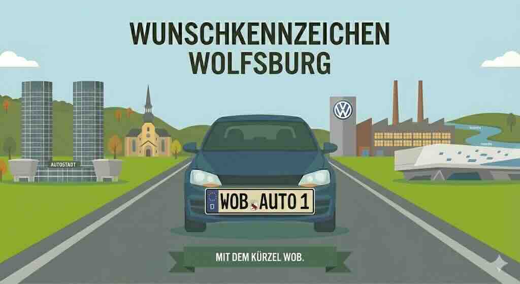 Wunschkennzeichen in Wolfsburg