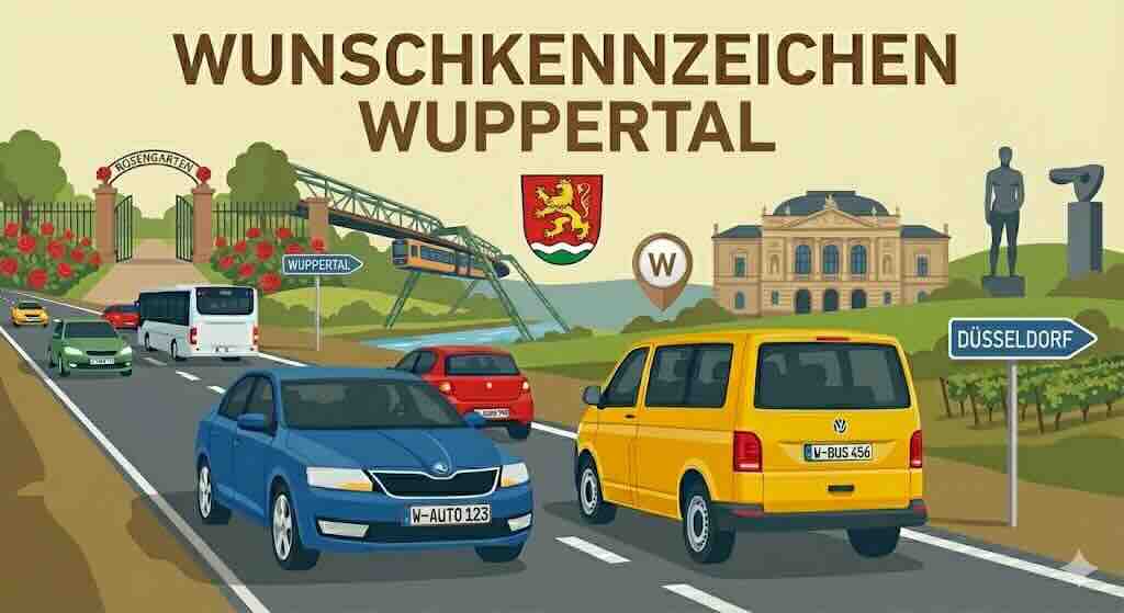 Wunschkennzeichen in Wuppertal