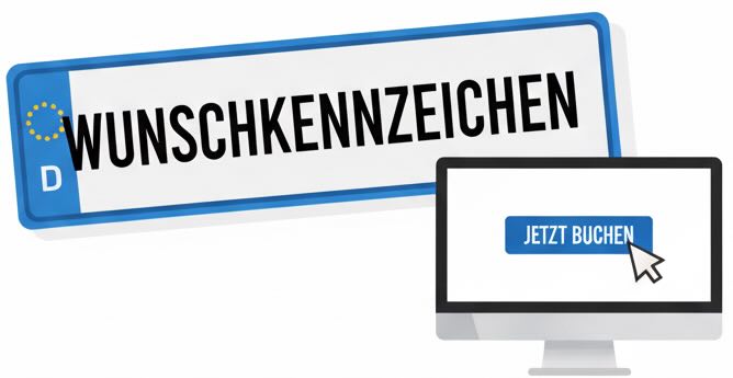 Wunschkennzeichen reservieren