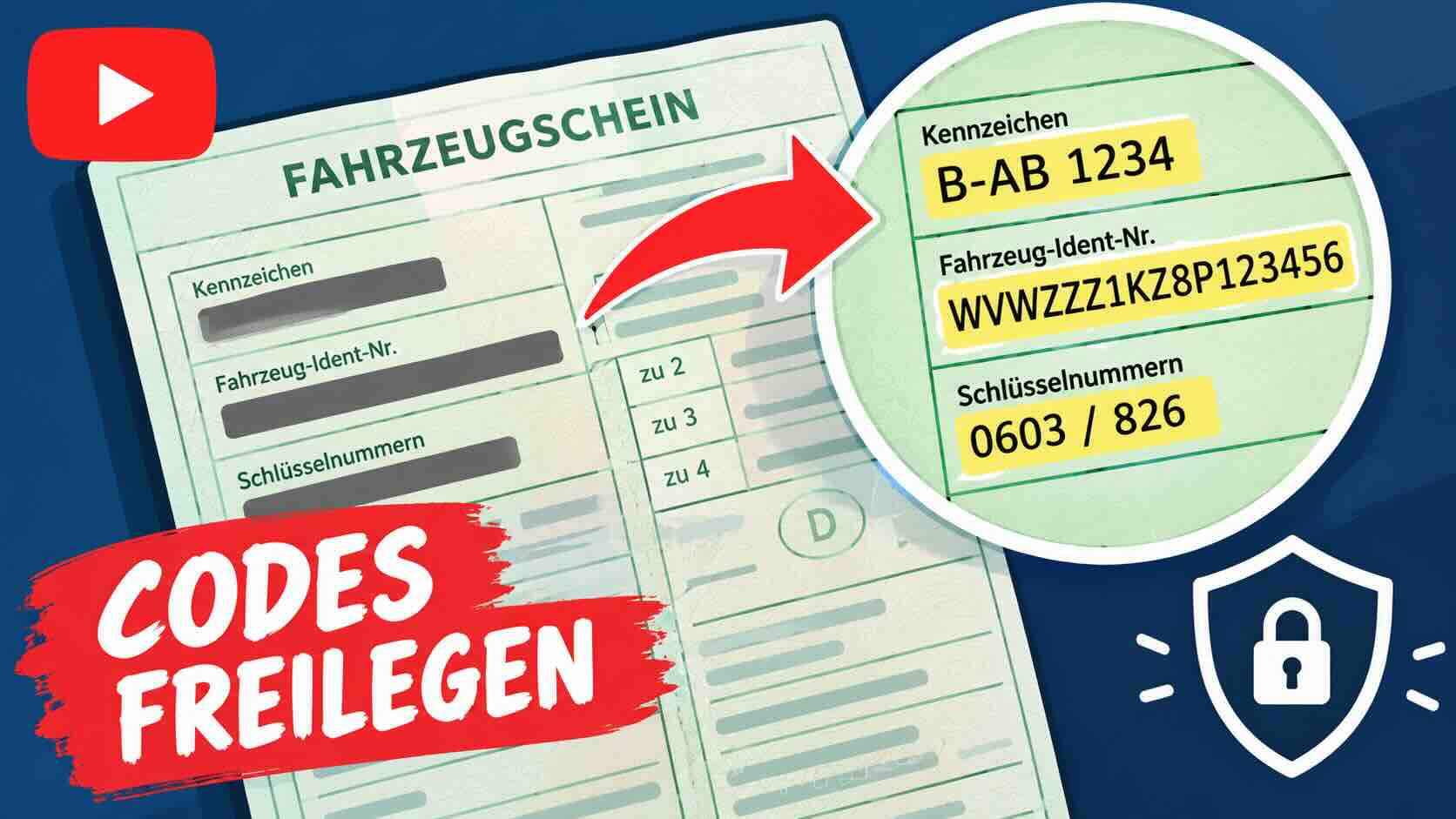 Anleitungsvideo zum Freilegen der Sicherheitscodes