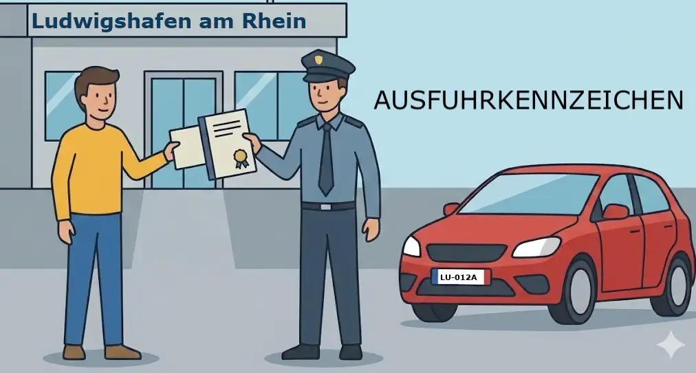 Ausfuhrkennzeichen in Ludwigshafen am Rhein
