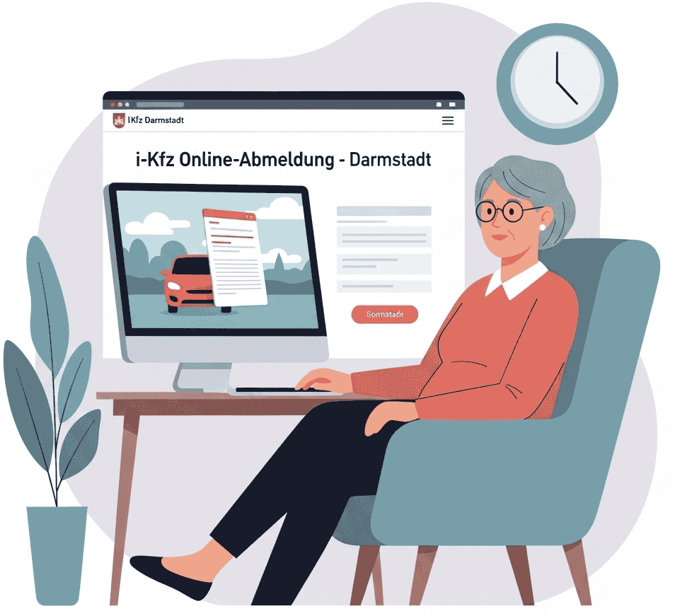 i-Kfz Online-Abmeldung - Darmstadt