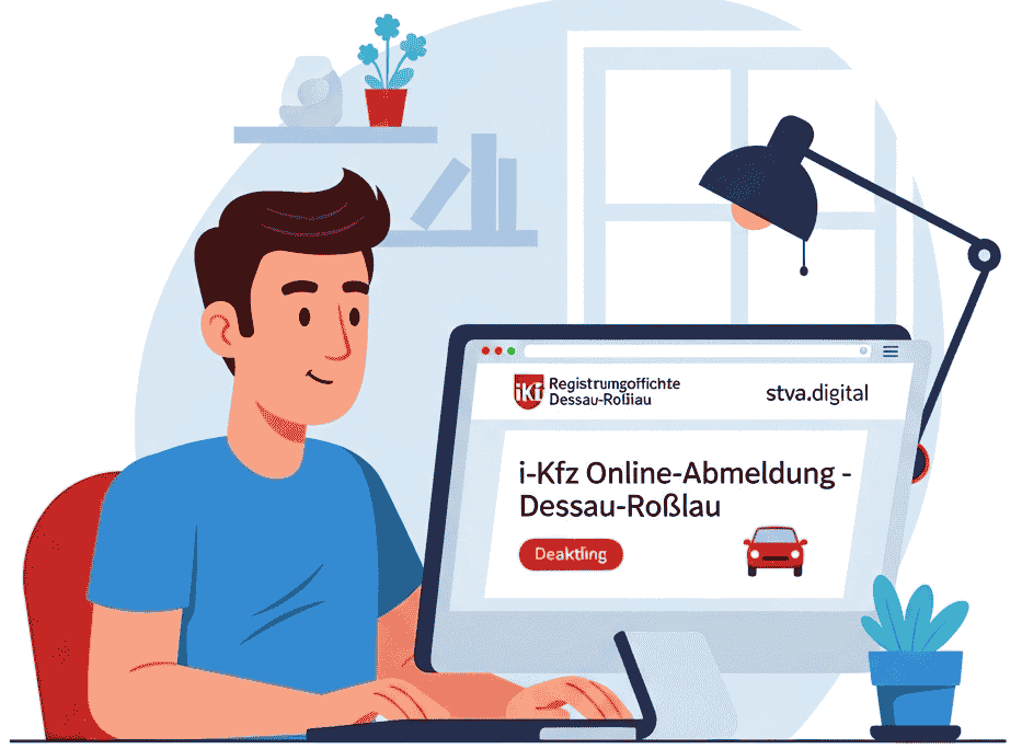 i-Kfz Online-Abmeldung - Dessau-Roßlau